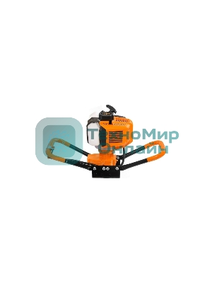 Мотобур Carver AG-43/000 бытовой 2-х такт. 1250Вт 1.7л.с. 43см3 6500об/мин