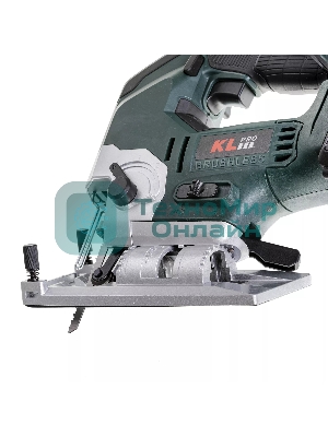 Лобзик электрический профессиональный бесщеточный KLPRO KLDT18B-20 (18В, Li-ion-2шт, 2.0А·ч, патрубок для пылесоса, полотна (дерево/металл, З/У, кейс)