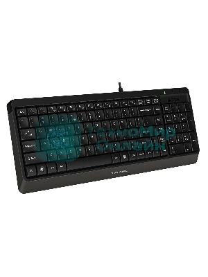 Комплект клавиатура+мышь A4Tech FStyler F1512 проводной, USB, 1200 DPI, черный