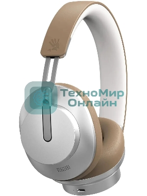 Беспроводные/проводные наушники A4Tech Bloody MH390 хаки, накладные, Bluetooth + проводной