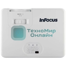 Лазерный проектор InFocus IN1006SL DLP, WXGA, 4500 lm, 3 500 000:1, 1.541.72:1, HDMI x2, VGA in x1, Composite video x1, RS232 x1, Audio in/out, VGA out x1, USB-A x1, 1х15w, 2,9 кг, белый