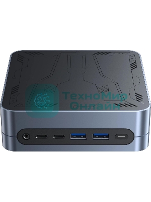 Мини ПК Chuwi LarkBox S i3 1220P (1.5) 16Gb SSD 512Gb UHDG Win 11Pro GbitEth WiFi BT 90W серый/черный