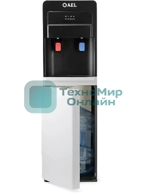 Кулер AEL LD-AEL-805a напольный электронный черный/белый