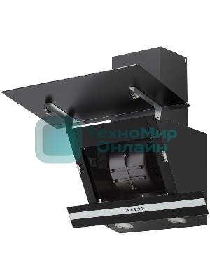 Вытяжка наклонная Krona Irma A 600 Black PB черный, 59.5 см, 1000 куб. м/ч, 62 дБ