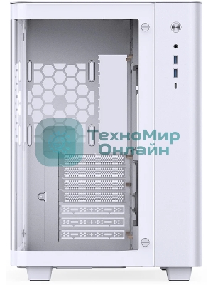 Компьютерный корпус без блока питания Корпус JONSBO TK-3 White ATX без БП, mini-ITX, micro-ATX, белый