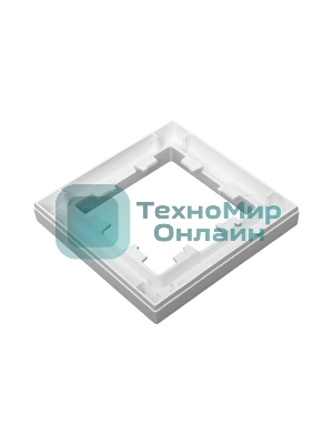 Рамка EKF 1-м Эпика пластик алюм., UP1-FPA-01