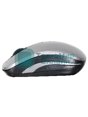 Мышь Oklick 445MW черный/серый оптическая (1200dpi) беспроводная USB (2but)
