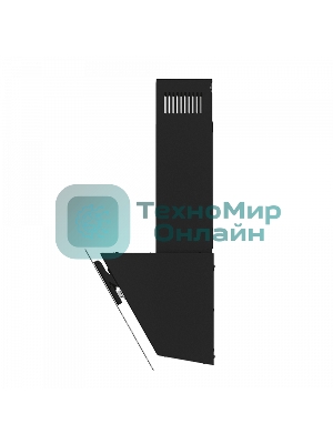 Вытяжка наклонная Elikor Rise BK 60 черный, 60 см, 750 куб. м/ч, 56 дБ