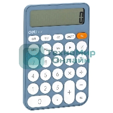 Калькулятор настольный Deli EM124BLUE синий 12-разр.
