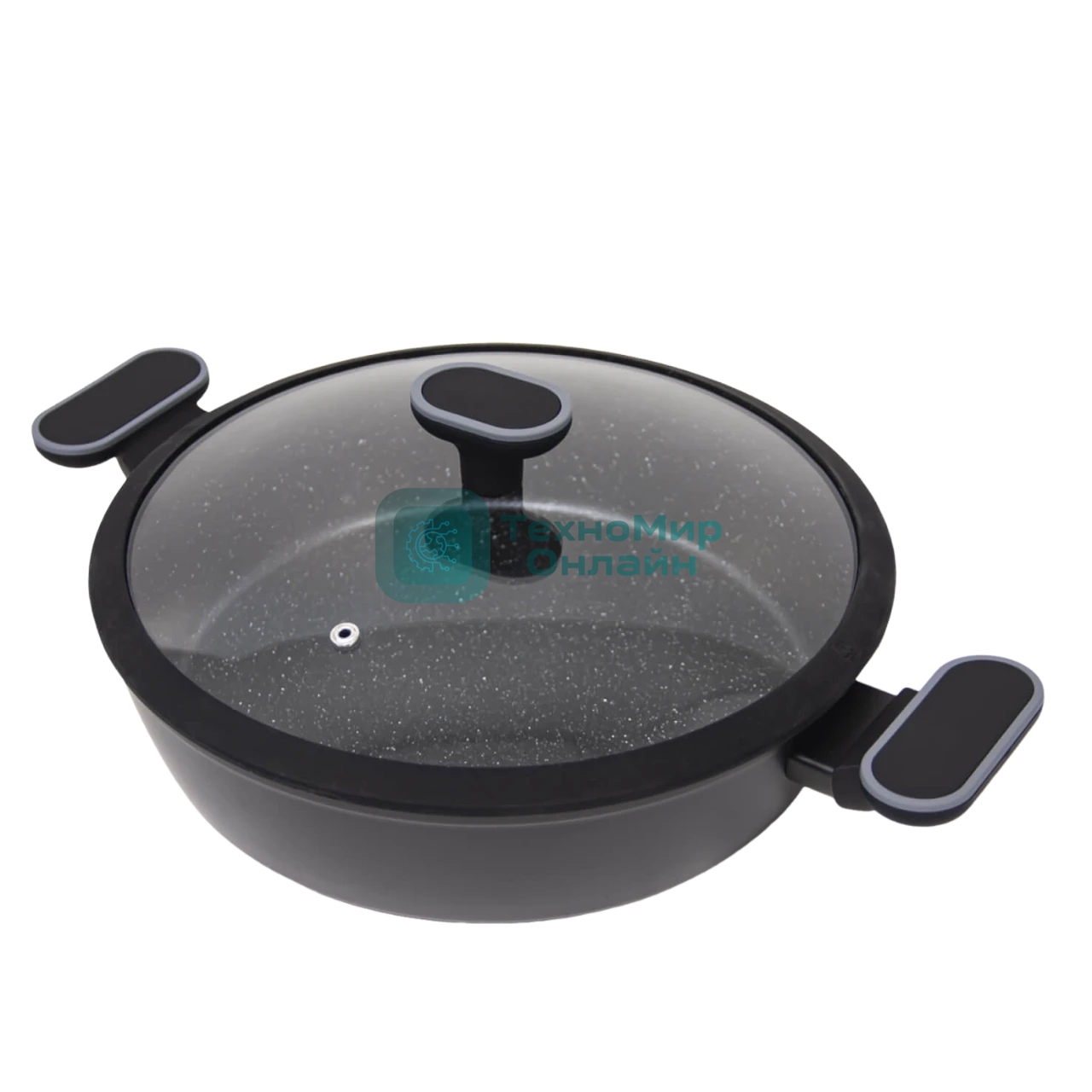 Жаровня AUFFMAN AM-3150, объем 2,9 л с крышкой 26x7 см