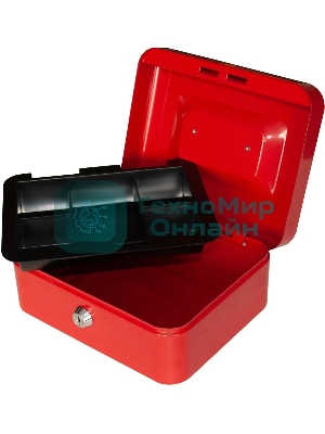 Ящик для денег Silwerhof 90x200x160 красный