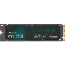 Накопитель SSD Crucial T710 1Tb PCIe Gen5 NVMe 2280 M.2 SSD CT1000T710SSD8