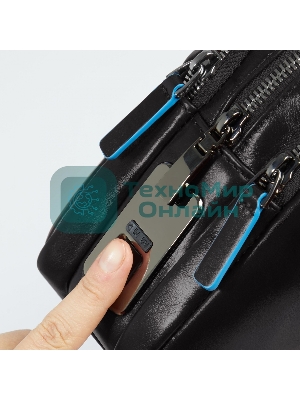 Клатч мужской Piquadro Blue Square AC6902B2R/N черный натур.кожа
