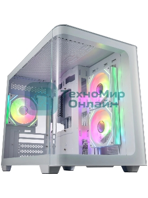 Компьютерный корпус FSP mATX Minitower S380-WA, белый