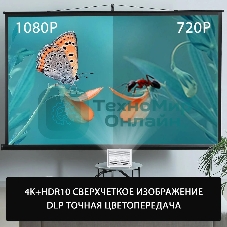 Проектор Cactus CS-PRU.03WT.WUXGA-A DLP 6500Lm (1920x1080) 2000:1 ресурс лампы:30000часов 1xUSB typeA 1xHDMI 1.5кг