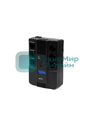 Источник бесперебойного питания Бастион SKAT-UPS 800-AID-IN-1x9 220В 480Вт дисплей 1АКБ 9А·ч внутр. меандр. (8935)