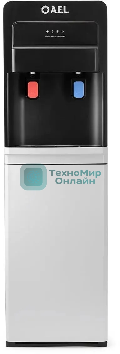 Кулер AEL LD-AEL-805a напольный электронный черный/белый