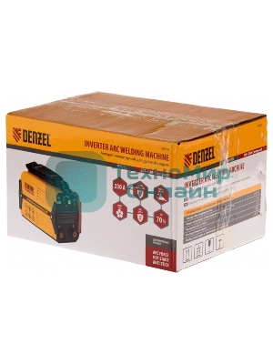 Сварочный аппарат Denzel ds-230 compact 94374инвертор. дуговой сварки 230А пв 70%