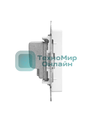 Механизм розетки TV EKF UP1-SOW-TV-3 оконечная, белый Эпика