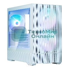 Компьютерный корпус ZALMAN P30 AIR, MATX, белый, WINDOW, 2xCombo (3.5'' or 2.5''), 3x2.5