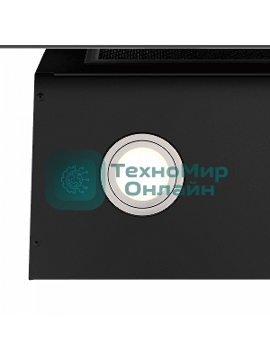 Вытяжка наклонная Elikor Rise BK 60 черный, 60 см, 750 куб. м/ч, 56 дБ