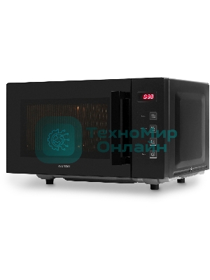 Микроволновая печь Hyundai HYM-D3008 черный, 23 л, 800 Вт, переключатели - кнопки
