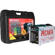 Сварочный аппарат инверторный в кейсе Ресанта САИ 250 65/23