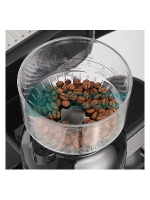 Кофемашина автоматическая Korting KCM 1015 N Ottimo черный/серебристый, исп. кофе - зерновой, 1500 Вт, 19 бар