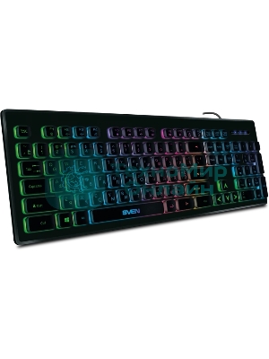 Клавиатура SVEN KB-C7500EL проводная, USB Type-A, чёрный