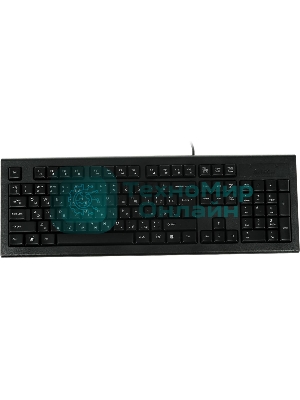 Комплект клавиатура+мышь A4Tech KR-8520D проводной, USB, 1200 DPI, чёрный