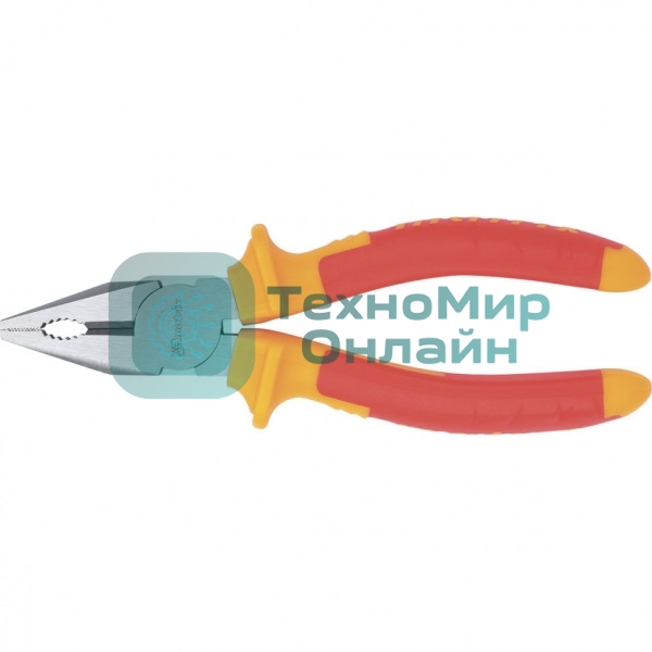 Плоскогубцы комбинированные Matrix, Insulated 180 мм, двухкомпонентные рукоятки PROFESSIONAL