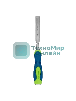 Долото-стамеска Сибртех, 16 мм, двухкомпонентная рукоятка