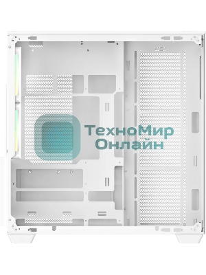 Корпус Ocypus Delta C74 ARGB White, Midi-Tower, белый, 2 x 120 мм