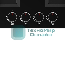 Газовая варочная панель LEX GVG 644 BBL, черный