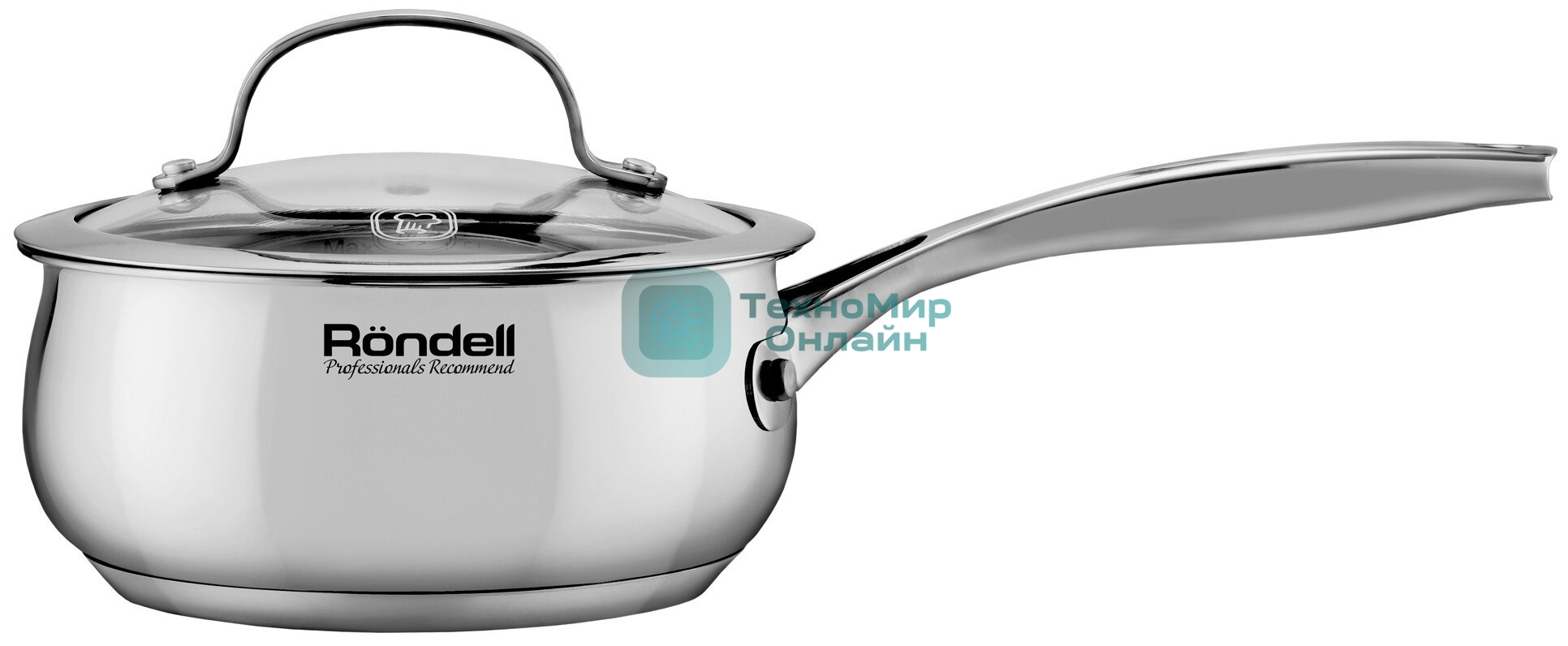 Ковш Rondell Calypso RDS-1670 1.5 л. d=16 см (с крышкой) сталь