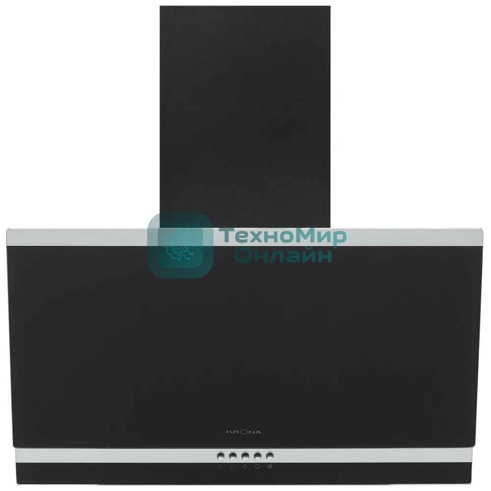 Вытяжка наклонная Krona Irma A 600 Black PB черный, 59.5 см, 1000 куб. м/ч, 62 дБ