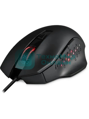 Мышь проводная Redragon Gainer черный, 3200 dpi, USB, кнопки - 6
