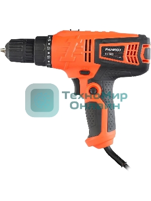 Дрель-шуруповерт сетевой Patriot FS 303, Сетевая, 330 Вт