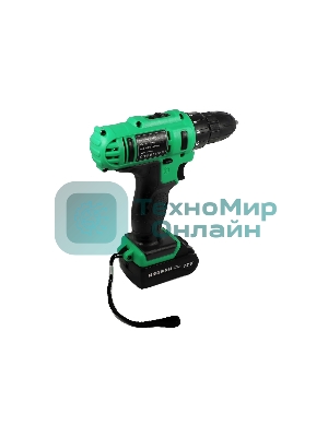 Дрель-шуруповерт аккумуляторная Zitrek Greenpower 12-Li 063-4074, Аккумуляторная, 12В, 2 АКБ, Кейс