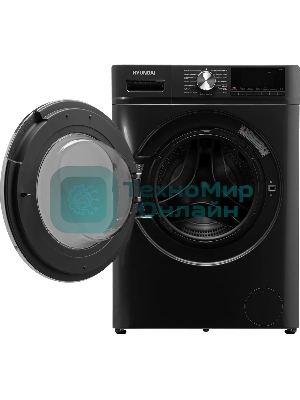 Стиральная машина Hyundai WMA8407 темно-серый, загрузка фронтальная 8кг, 1400 об/мин., класс: A+++