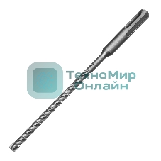 Бур по бетону Denzel цельная крестовая пластина, 6x165 мм, SDS PLUS