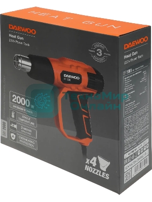 Фен DAEWOO DAF 2000 2000Вт 300/500л/мин