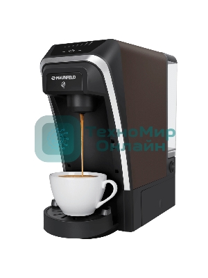 Кофеварка капсульного типа 2в1 Maunfeld MCCM-CM823BR