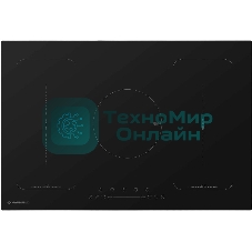 Индукционная варочная панель Maunfeld EVI.775-FL2-BK, конфорок: 5 шт., стеклокерамика, независимая, черный