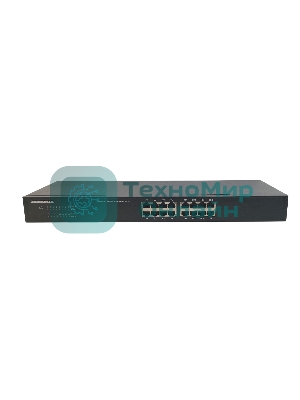 Коммутатор неуправляемый NEOMAX NMS-116P-1000-SR, 16 портов 1000 Mbps, металл Rack