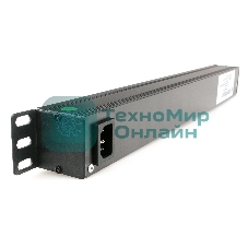 Блок 1 вход С14/8 евророзеток с защитой для 19