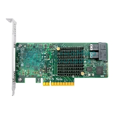 Контроллер ACD SAS3008-8R PCIe 3.0 x8 LP, SAS/SATA 12G, RAID 0,1,10,1E,JBOD, 8port (2xint SFF8643), 3008ROC (аналог LSI 9341-8i), RTL