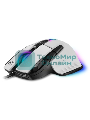 Мышь проводная SVEN RX-G990 белый, 12400 dpi, USB, кнопки - 9