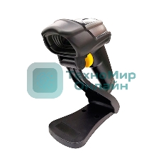 Сканер штрих-кода ручной Mindeo MD6600AT-SR 2D имидж, проводной, 100 скан/сек, USB с автосенсорной подставкой, черный