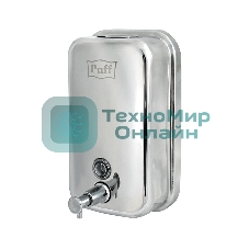 Дозатор для жидкого мыла из нерж. стали Puff-8608, хром, 800 мл, глянцевый, 19х12х12 см